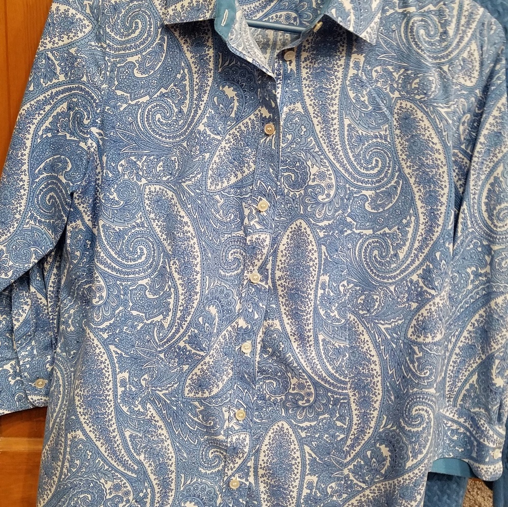Talbots blouse and sweater bundle.